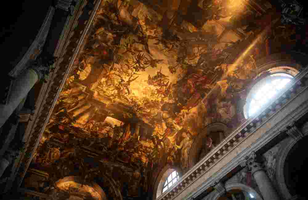 San Pantalon church fresco ceiling