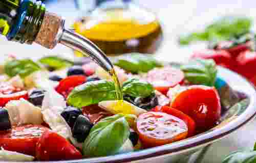 Caprese. Caprese salad. Italian salad. Mediterranean salad. Italian cuisine.