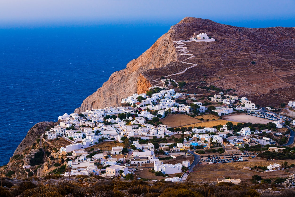 Chora, Folegandros island, Greece
