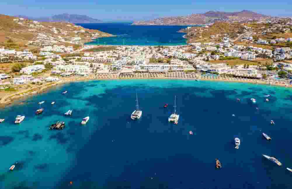 Ornos beach mykonos