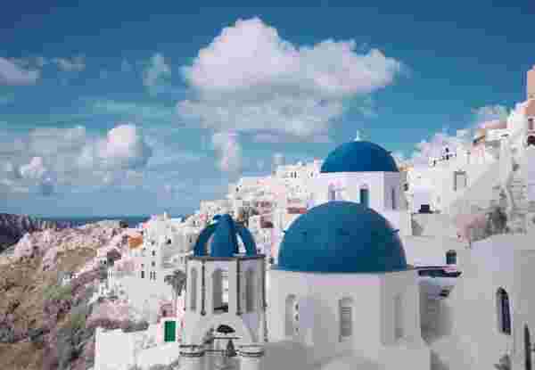 Santorini-winter