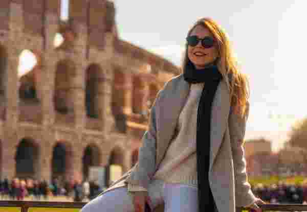 Colosseum in winter_weather in Rome in November_feature