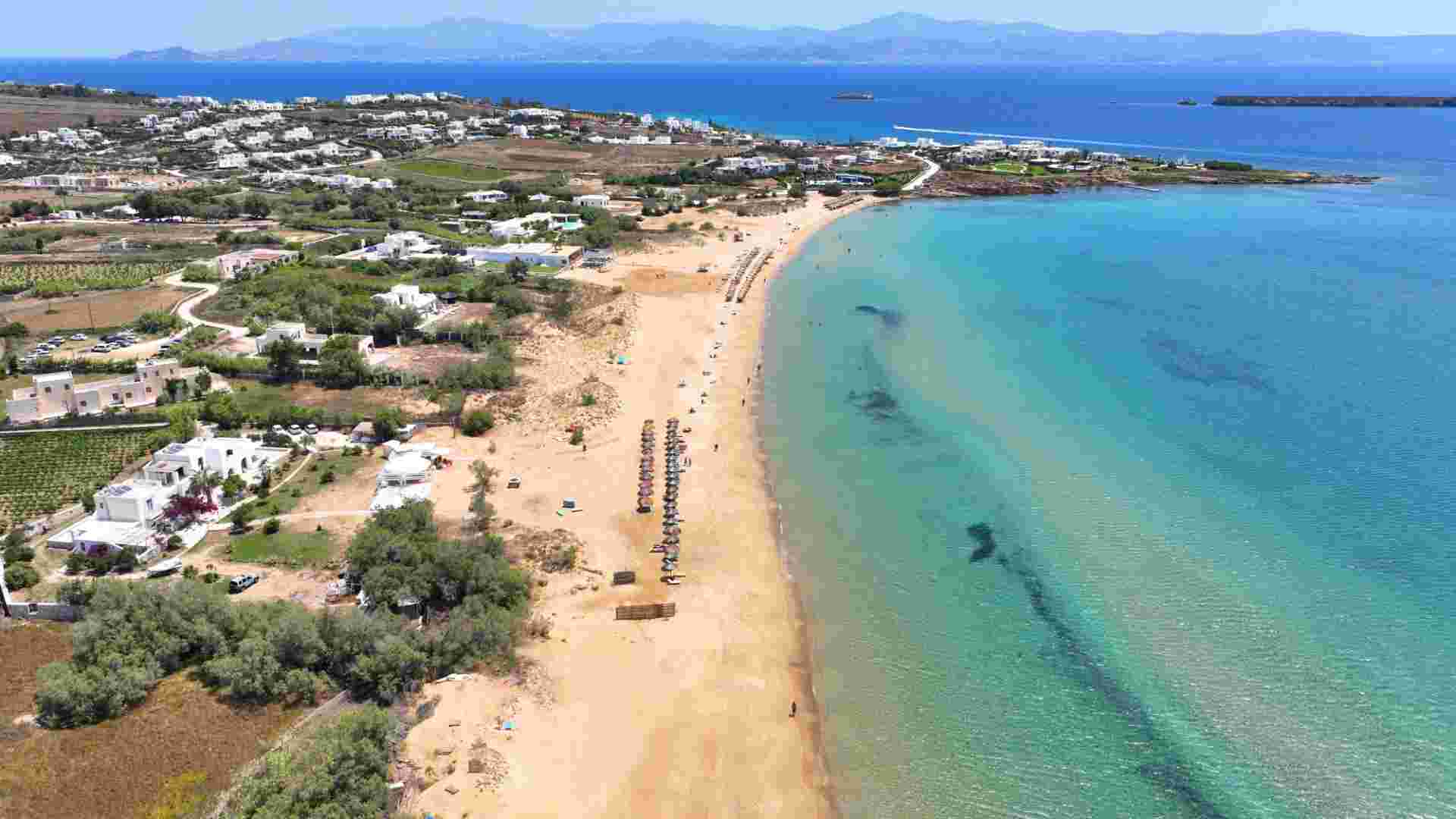 New Golden Beach in Paros