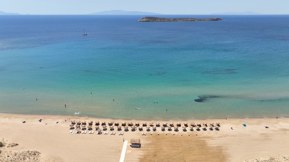 New Golden Beach in Paros