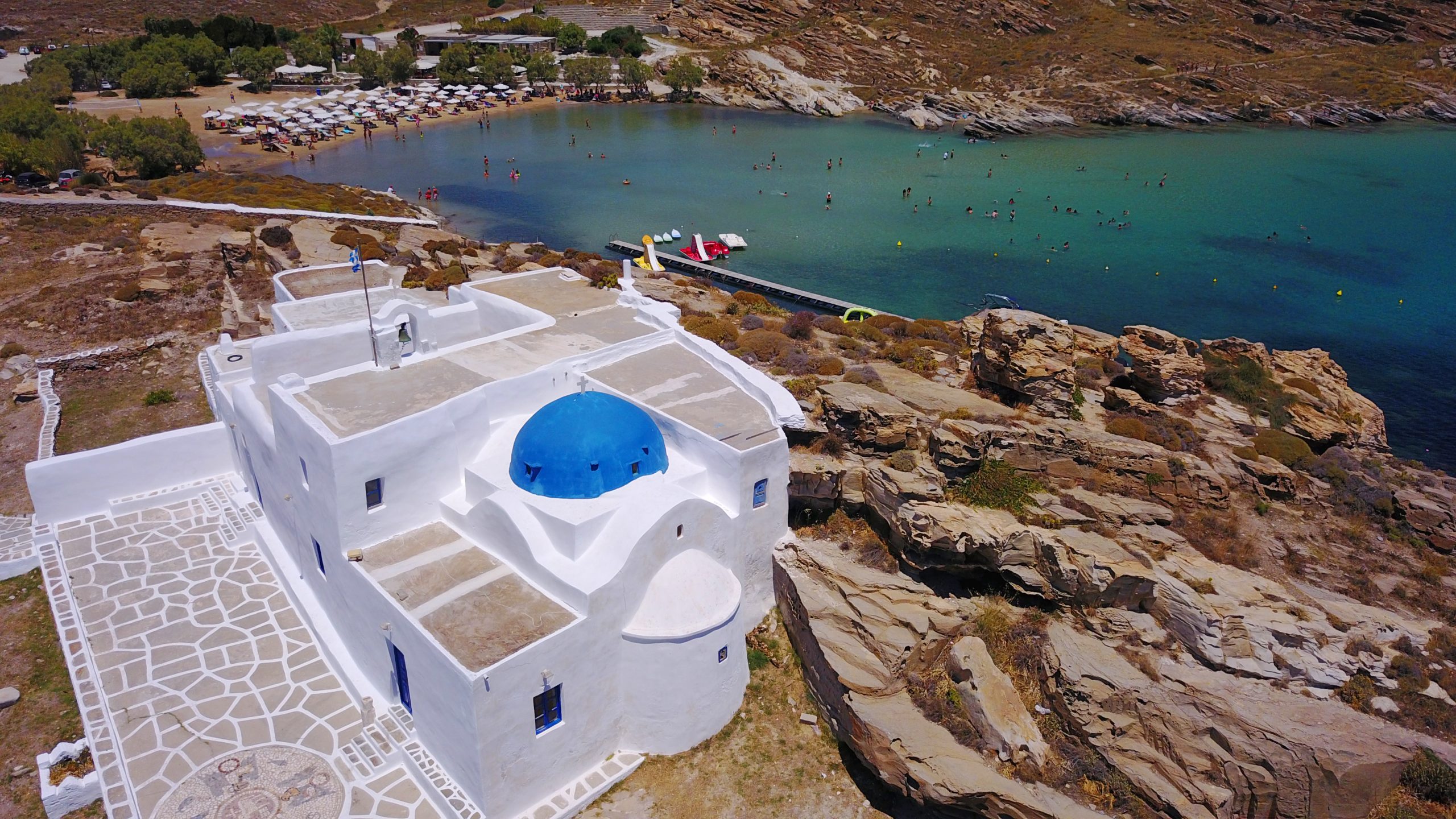 Agios Ioannis church is one of the most picturesque churches in Paros island