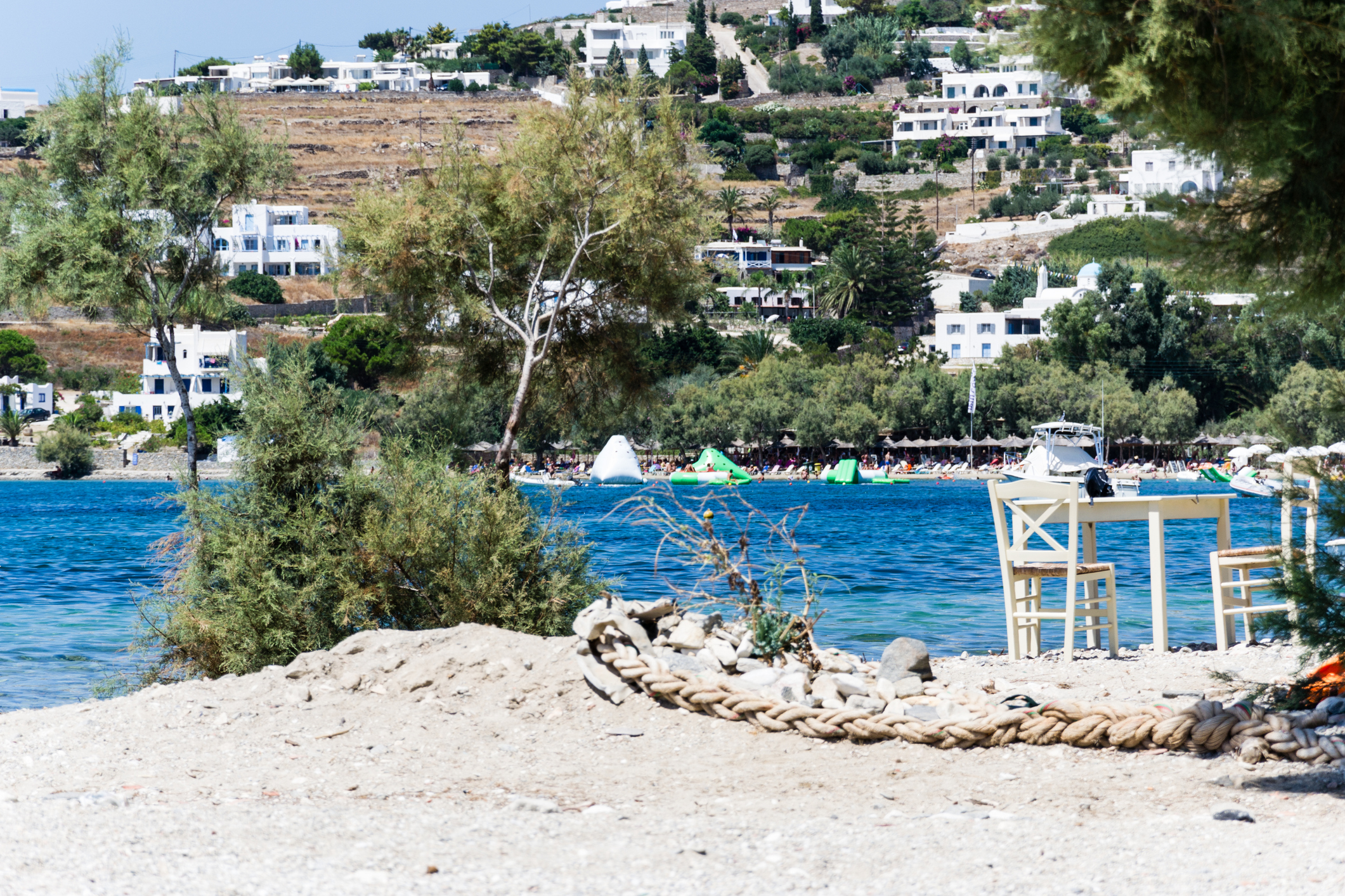 Livadia's beach in Paros island - Greece