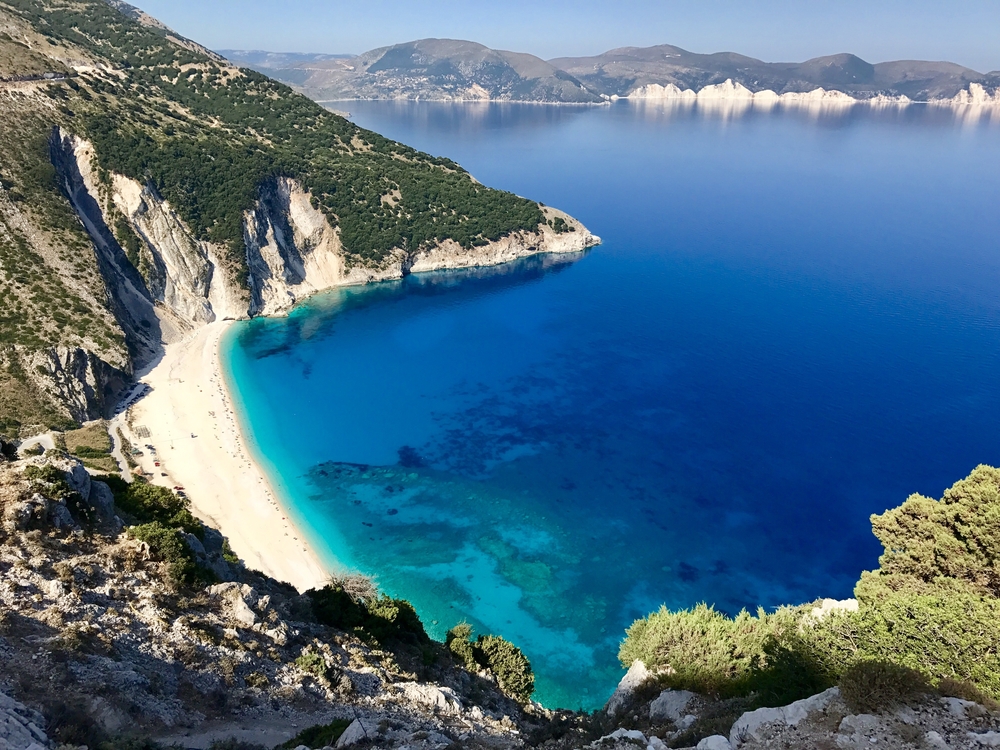 Myrtos Beach, Kefalonia, Greece