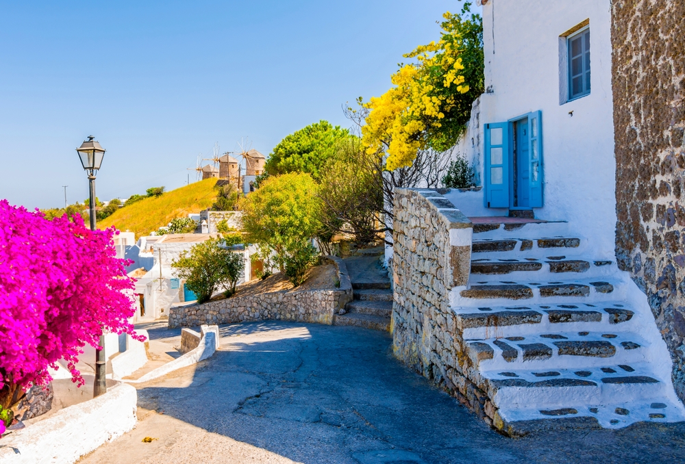Patmos in Dodecanese islands
