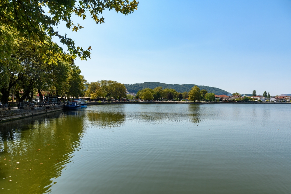 Lake Pamvotida and the island